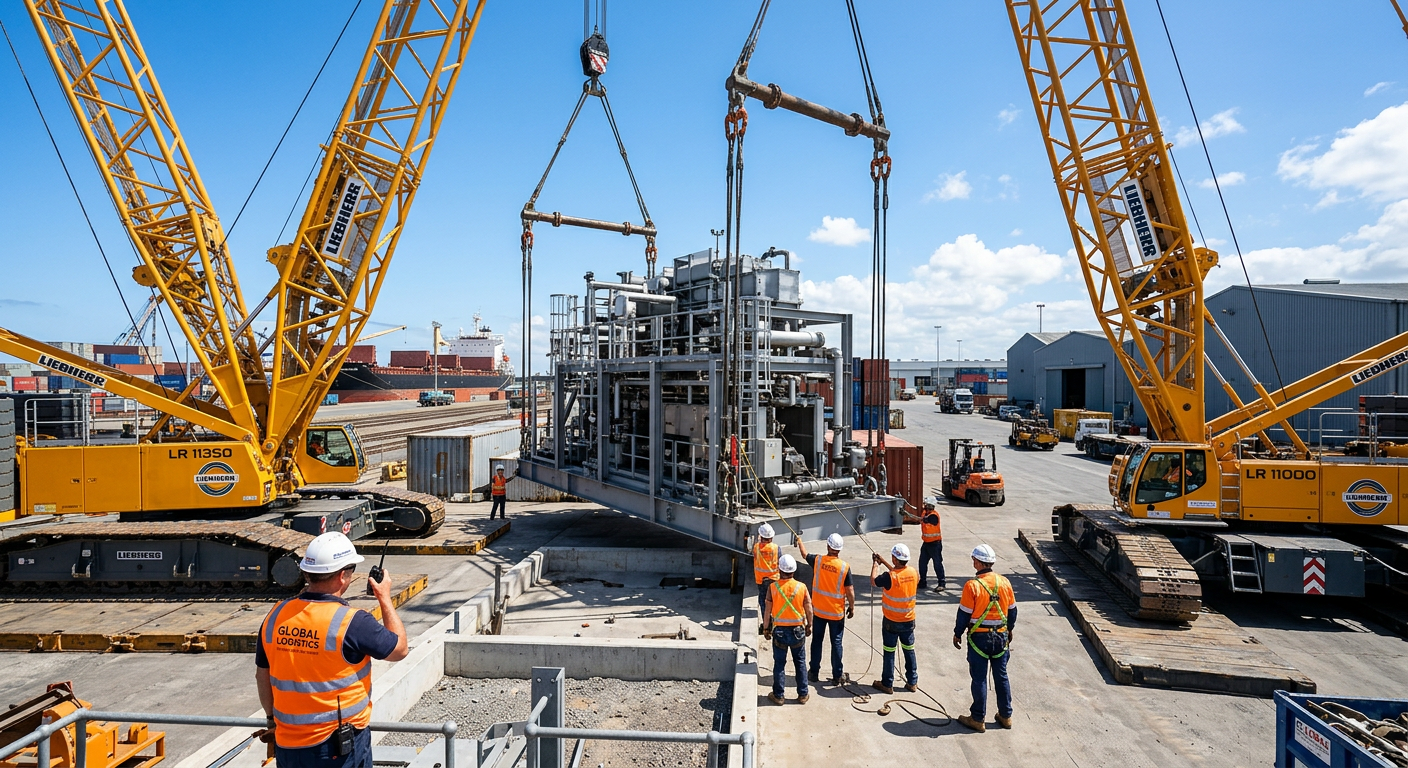 KMX International rigging operations